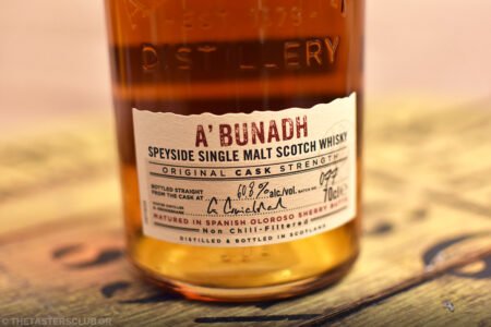 The Tasters Club A’bunadh Alba batch 7 first tasting in Greece