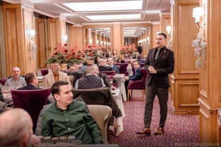 The Tasters Club Macallan Christmas whisky dinner