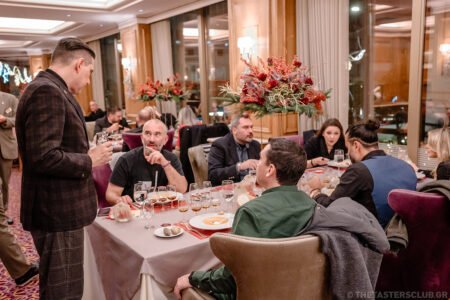 The Tasters Club Macallan Christmas whisky dinner