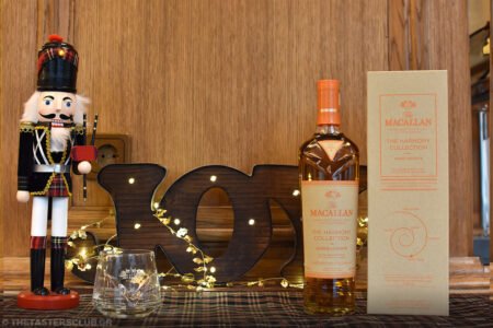 The Tasters Club Macallan Christmas whisky dinner The Macallan Harmony Collection III Amber Meadow