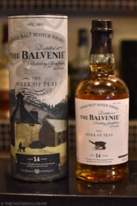 The Tasters Club Tasting Day 72 The Balvenie whisky tasting The Balvenie The Week of Peat 14 yo