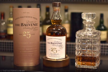 The Tasters Club Tasting Day 72 The Balvenie whisky tasting The Balvenie 25 yo