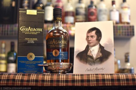 The Tasters Club Tasting Day 73 Robert Burns Night 2024 Glenallachie Scottish Virgin Oak 8 yo