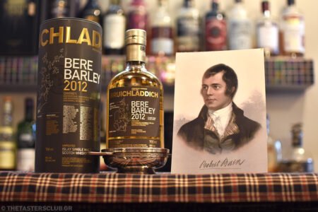 The Tasters Club Tasting Day 73 Robert Burns Night 2024 Bruichladdich Bere Barley 2012