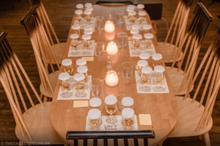 The Tasters Club Tasting Day 75 Like a Virgin Oak whisky tasting