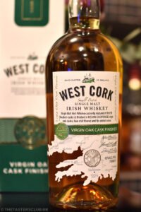 The Tasters Club Tasting Day 75 Like a Virgin Oak whisky tasting West Cork Virgin Oak Single Malt