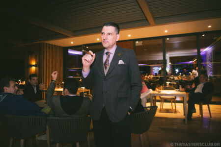 the tasters club whisky weekend 2024 costa navarino Yiannis Milionis