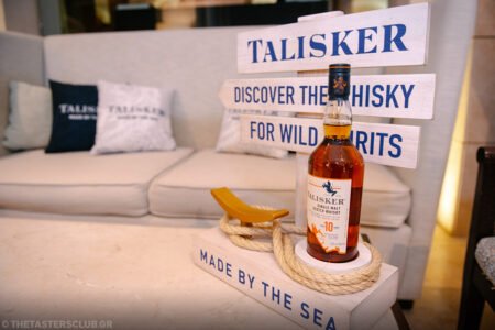 the tasters club whisky weekend 2024 costa navarino Talisker 10