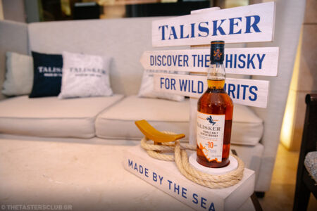 the tasters club whisky weekend 2024 costa navarino Talisker 10