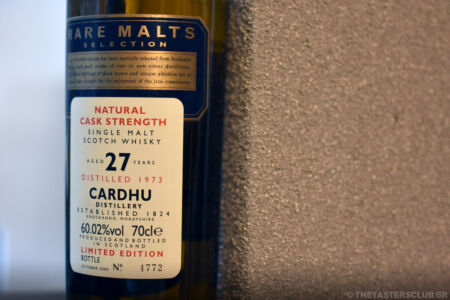 Cardhu 1973 27 yo Rare Malts Selection