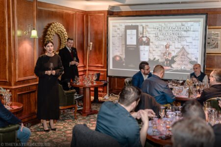 The Tasters Club Macallan 200 years tasting and Christmas dinner Natalia Livitsanou Yiannis Milionis