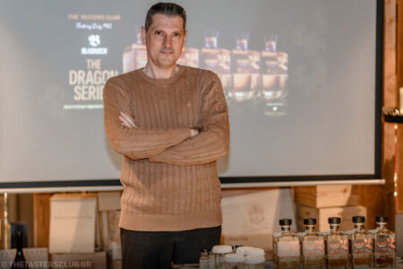 The Tasters Club Tasting Day 82 Bladnoch The Dragon Series whisky tasting Yiannis Milionis
