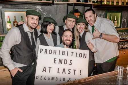 The Tasters Club Repeal Day Celebration Party 2024 at Jameson Shelter bar Themos Kontodimas