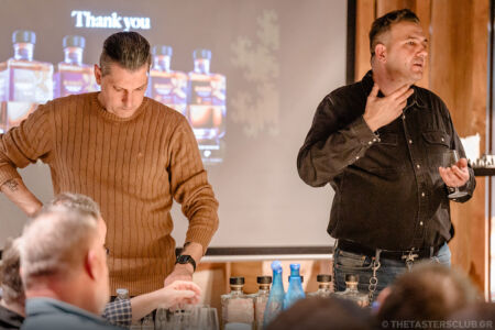 The Tasters Club Tasting Day 82 Bladnoch The Dragon Series whisky tasting Yiannis Milionis Petros Charizopoulos