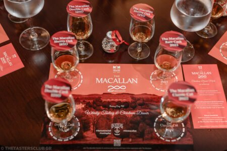 The Tasters Club Macallan 200 years tasting and Christmas dinner