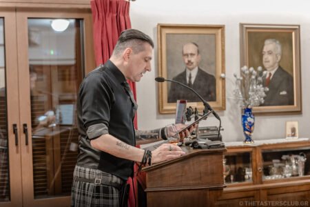 The Tasters Club Tasting Day 86 Robert Burns Night 2025 Yiannis Milionis Γιάννης Μηλιώνης