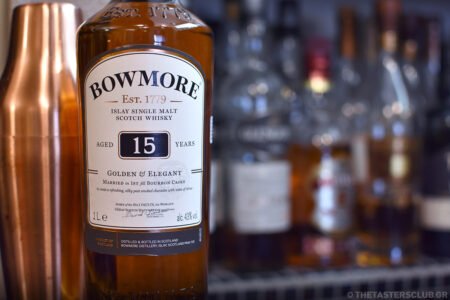 The Tasters Club Tasting Day 85 Bowmore 15 yo Golden & Elegant whisky tasting