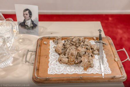 The Tasters Club Tasting Day 86 Robert Burns Night 2025 haggis