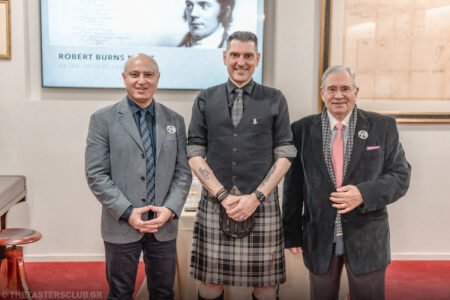 The Tasters Club Tasting Day 86 Robert Burns Night 2025 Yiannis Milionis Γιάννης Μηλιώνης Nikos Mavrikos