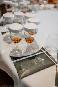 The Tasters Club Diplomatico rum masterclass with Maestro Ronero Nelson Hernandez.