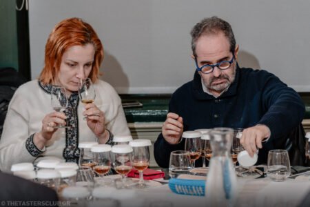 The Tasters Club Diplomatico rum masterclass with Maestro Ronero Nelson Hernandez.