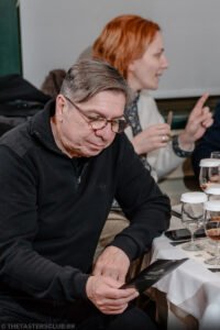 The Tasters Club Diplomatico rum masterclass with Maestro Ronero Nelson Hernandez.