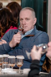 The Tasters Club Diplomatico rum masterclass with Maestro Ronero Nelson Hernandez.