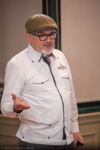 The Tasters Club Diplomatico rum masterclass with Maestro Ronero Nelson Hernandez.