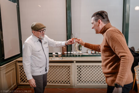 The Tasters Club Diplomatico rum masterclass with Maestro Ronero Nelson Hernandez. Yiannis Milionis,