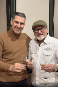 The Tasters Club Diplomatico rum masterclass with Maestro Ronero Nelson Hernandez. Yiannis Milionis.