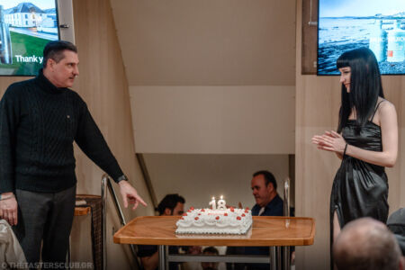 The Tasters Club Tasting Day 87 Bruichladdich whisky tasting at Grande Bounty Yiannis Milionis