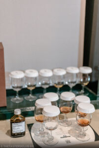 The Tasters Club Diplomatico rum masterclass with Maestro Ronero Nelson Hernandez.