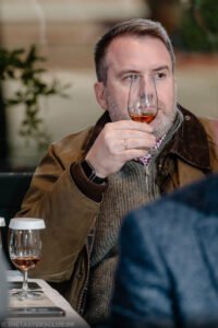 The Tasters Club Diplomatico rum masterclass with Maestro Ronero Nelson Hernandez.