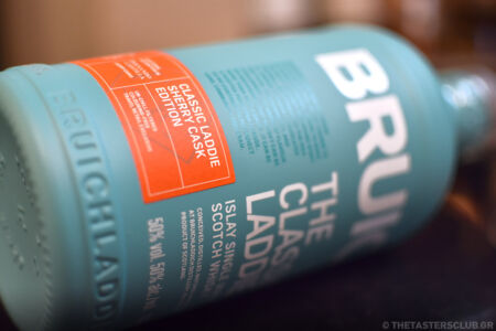 The Tasters Club Tasting Day 87 Bruichladdich whisky tasting The Classic Laddie Sherry Cask Edition