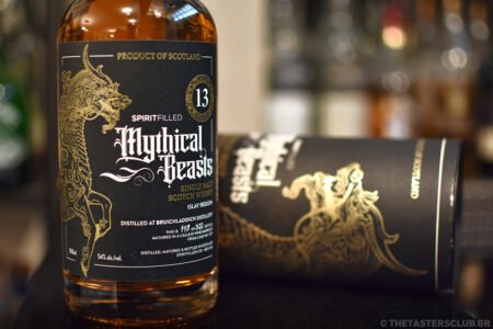 The Tasters Club Tasting Day 87 Bruichladdich whisky tasting Spiritfilled Mythical Beasts 13 years old