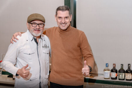 The Tasters Club Diplomatico rum masterclass with Maestro Ronero Nelson Hernandez. Yiannis Milionis,