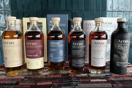 The Tasters Club Tasting Day 91 Arran whisky tasting