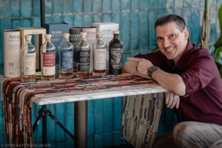 The Tasters Club Tasting Day 91 Arran whisky tasting Yiannis Milionis