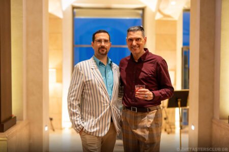 The Tasters Club whisky weekend 2025 Costa Navarino Yiannis Milionis