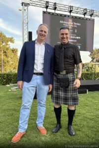 The Aficionados’ Series at Colonial restaurant in Golf Privé. Yiannis Milionis and Nikos Nikolaidis.