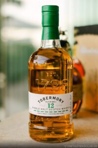 The Aficionados’ Series at Colonial restaurant in Golf Privé. Tobermory 12 yo.