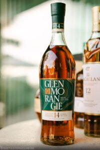 The Aficionados’ Series at Colonial restaurant in Golf Privé. Glenmorangie 14 yo The Quinta Ruban.