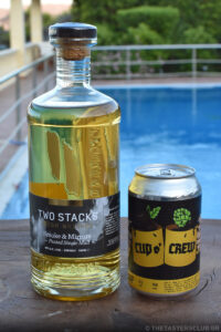 The Tasters Club Whisk(e)y & Beer - A Love Affair. Two Stacks Smoke N' Mirrors Peated Stout and BABEL - Cup o' Crew Imperial Stout.