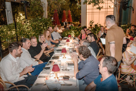 The Tasters Club National Tequila Day dinner by Cincoro Tequila