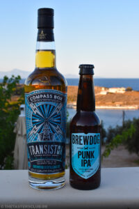The Tasters Club Whisk(e)y & Beer - A Love Affair. Compass Box Transistor and BREWDOG - Punk IPA.