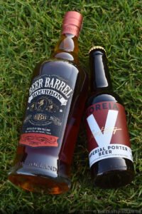 The Tasters Club Whisk(e)y & Beer - A Love Affair. New Holland Beer Barrel Bourbon and VOREIA Imperial Porter Beer.