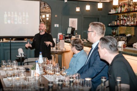 The Tasters Club Tasting Day 95 25 years Compass Box anniversary whisky tasting. Pierre-Marie Bisson