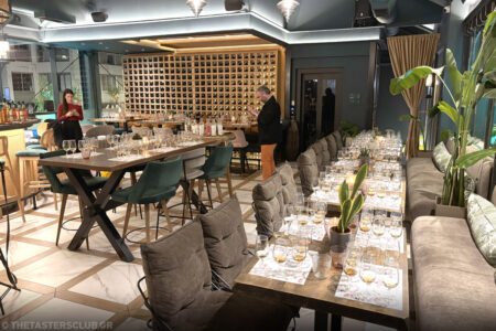 The Tasters Club Tasting Day 95 25 years Compass Box anniversary whisky tasting. Pierre-Marie Bisson.