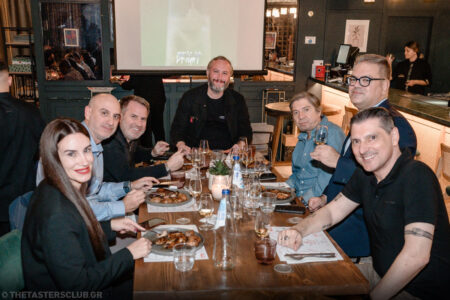 The Tasters Club Tasting Day 95 25 years Compass Box anniversary whisky tasting. Pierre-Marie Bisson, Yiannis Milionis.