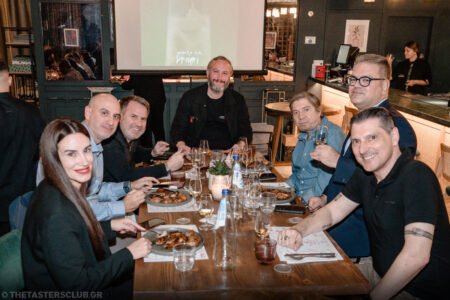 The Tasters Club Tasting Day 95 25 years Compass Box anniversary whisky tasting. Pierre-Marie Bisson, Yiannis Milionis.